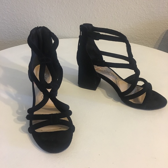 Sole Society Suede Sandals - Picture 3 of 6